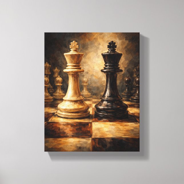 Impressão Em Tela Tableau Déco (Face De Roi) Art Déco (Frente)