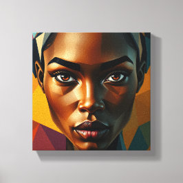 Impressão Em Tela Tableau Déco ( L'Âme du Continent )