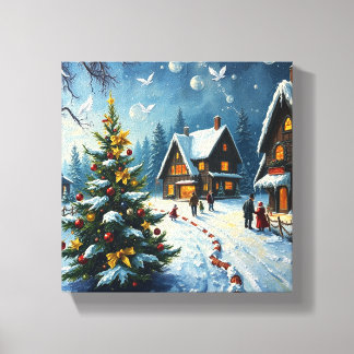 Impressão Em Tela Tableau Décoratif (Esprit De Noël)