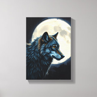 Impressão Em Tela Tableau Décoratif ( The King Of The Moon)