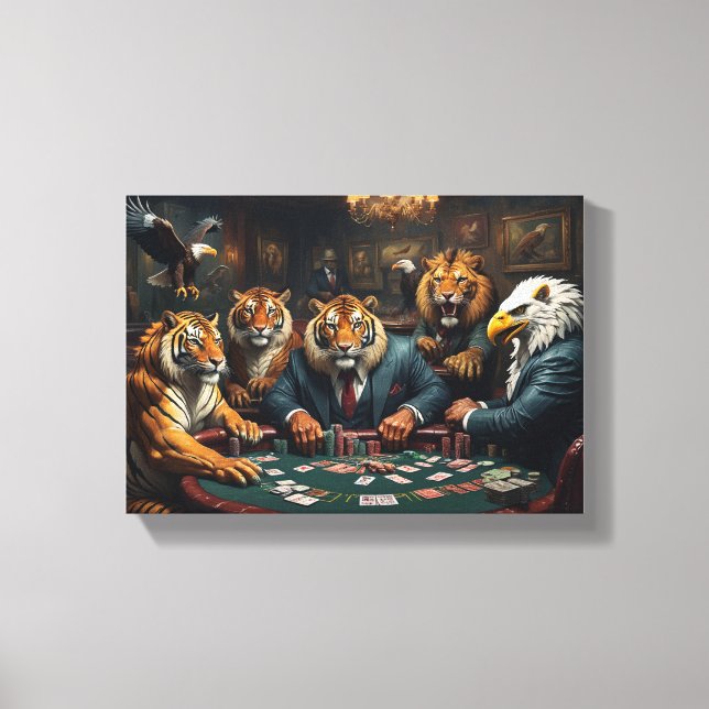 Impressão Em Tela Tableau Décoratif (Wild Mafiosi) (Frente)