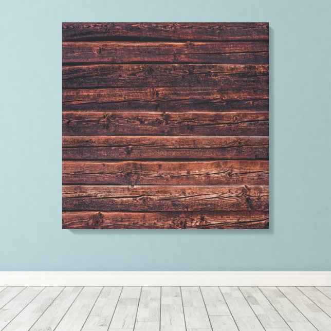 Impressão Em Tela Tábuas de Madeira com Detalhes de Grãos Foto Image (Insitu(piso de madeira))