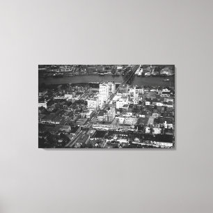 Impressão Em Tela Tacoma, WA View Business District, da Air