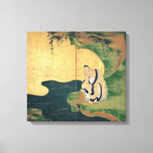 Impressão Em Tela Tai Gong Wang por Ogata Korin