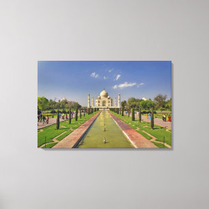 Impressão Em Tela Taj Mahal mausoleum / Agra, Índia 2