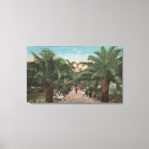 Impressão Em Tela Tampa, FL - ideia da entrada do parque do ponto do