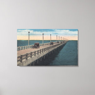 Impressão Em Tela Tampa, FloridaView de Gandy BridgeTampa, FL