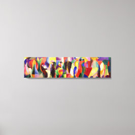 Impressão Em Tela Tango Bal Bullier - Abstrato Art de Sonia Delaunay