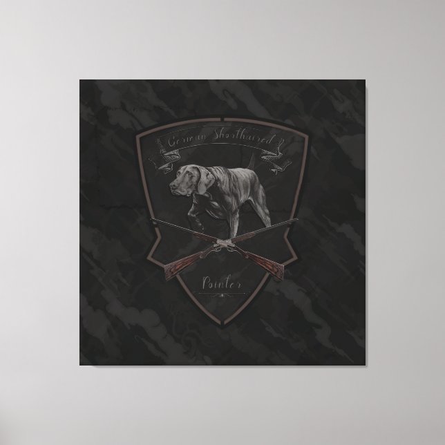 Impressão Em Tela Tapeçaria Alemã de Pontas Curtas (Frente)