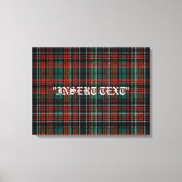 Impressão Em Tela Tartan