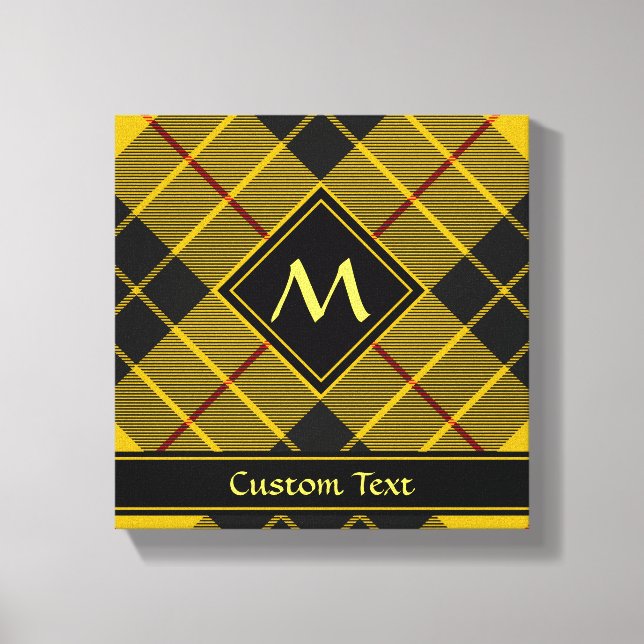 Impressão Em Tela Tartan do Clã Macleod de Lewis (Frente)