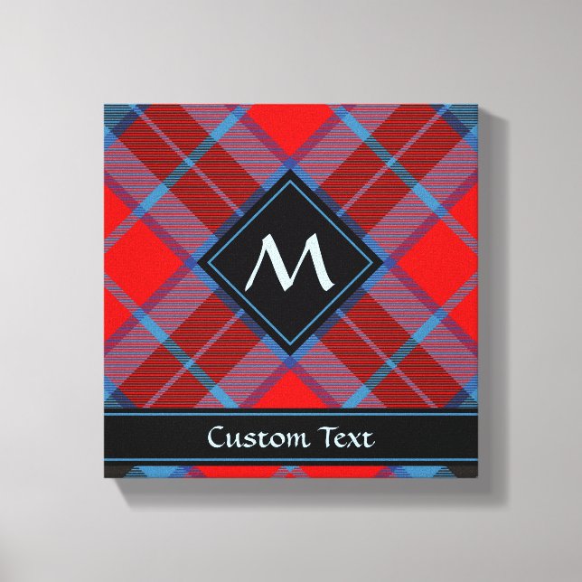 Impressão Em Tela Tartan do Clã MacTavish (Frente)