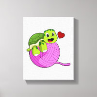 Tartaruga com Bola de Lã