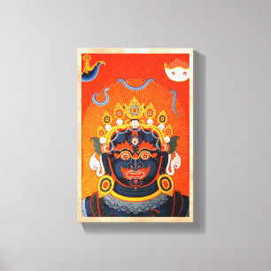 Impressão Em Tela Tatuagem oriental legal tibetana thangka Bhairava
