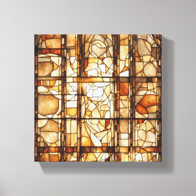 Impressão Em Tela Tea Abstrato Art (Frente)