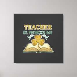 Impressão Em Tela Teacher & Student Class of 2026 - Knowledge is Lig