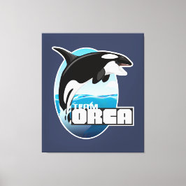Impressão Em Tela Team Orca