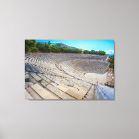 Teatro antigo em Epidaurus, Argolis, Grécia