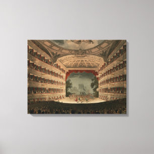 Impressão Em Tela Teatro novo do jardim de Covent