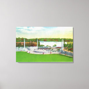 Impressão Em Tela Teatro Oakes Garden Visão de Quedas Americanas