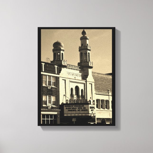 Impressão Em Tela Teatro Oriental (Frente)