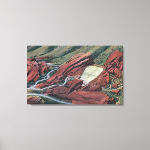 Impressão Em Tela Teatro Red Rocks, Parque das Rochas Vermelhas