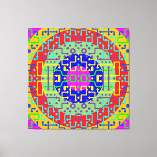 Impressão Em Tela Techno Circus 2