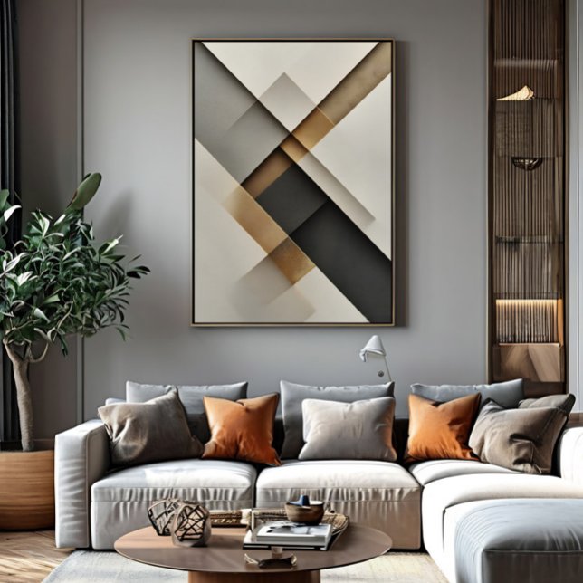 Impressão Em Tela Tectonic Harmony (Criador carregado)