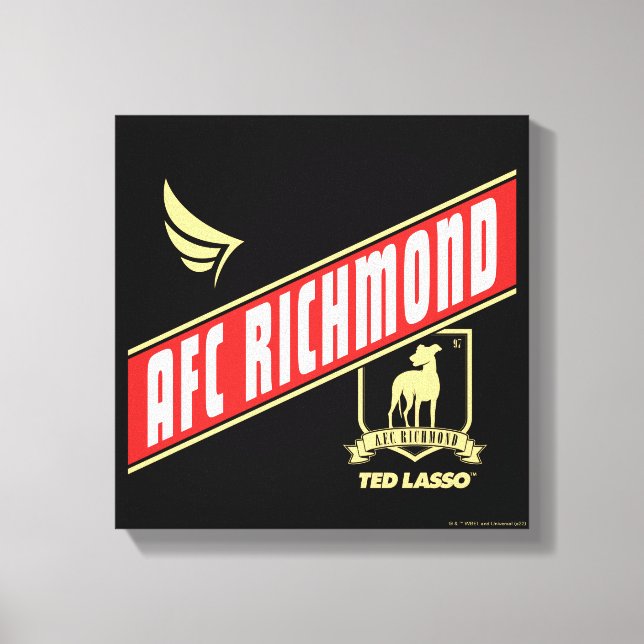 Impressão Em Tela Ted Lasso | AFC Richmond Athletic Banner (Frente)
