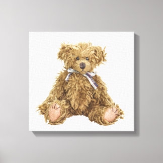 Impressão Em Tela Teddy Bear Nursery Print