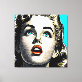 Impressão Em Tela Teen Romance