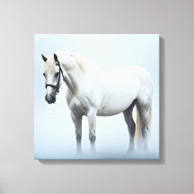 Tela arte de cavalo: Giclee de alta qualidade