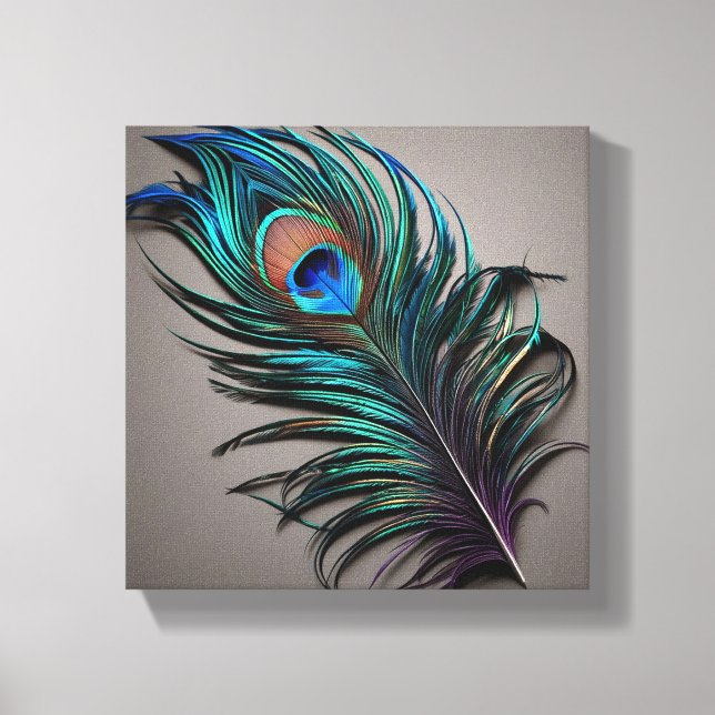 Impressão Em Tela tela de pluma de luxo (Frente)