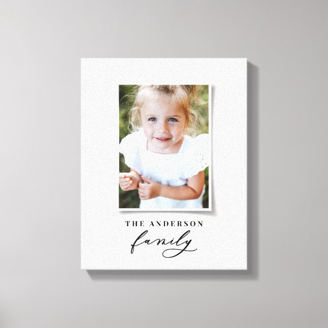 Impressão Em Tela Tela de tela digital mínima elegante e moderna (Frente)