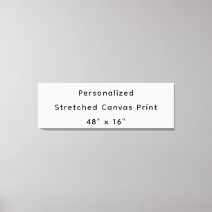 Impressão Em Tela Tela Esticada Personalizada 122cm x 40cm