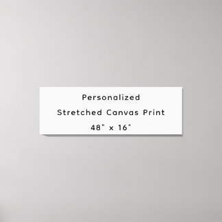 Impressão Em Tela Tela Esticada Personalizada 122cm x 40cm