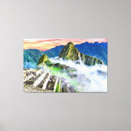 Impressão Em Tela Tela Machu Picchu, Cusco - Peru