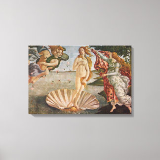 Impressão Em Tela Tela O Nascimento de Vênus Sandro Botticelli
