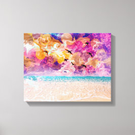 Impressão Em Tela Telas estendidas com praia