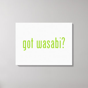 Impressão Em Tela tem o wasabi?