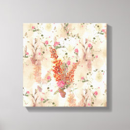Impressão Em Tela Tema Botânico Elegante de Tonalidade Neutra do out