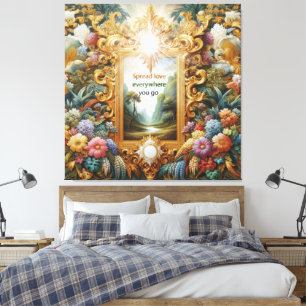 Impressão Em Tela Temas da fantasia espiritual do Eterno metafísico