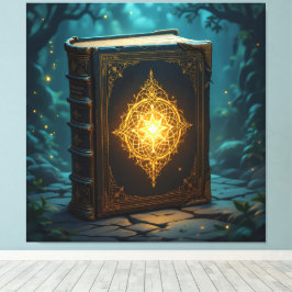 Impressão Em Tela Tempel des Wissens – Die ewige Bibliothek