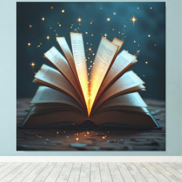 Impressão Em Tela Tempel des Wissens – Die ewige Bibliothek