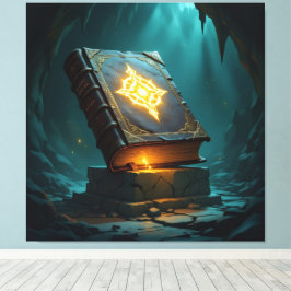 Impressão Em Tela Tempel des Wissens – Die ewige Bibliothek