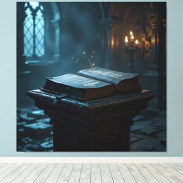 Impressão Em Tela Tempel des Wissens – Die ewige Bibliothek