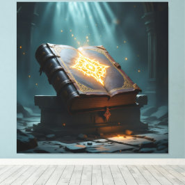 Impressão Em Tela Tempel des Wissens – Die ewige Bibliothek