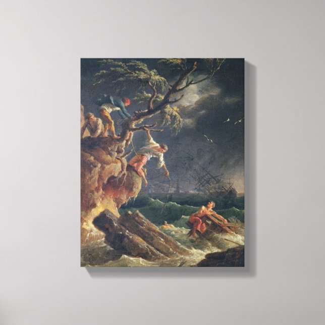 Impressão Em Tela Tempest, c.1762 (Frente)