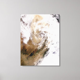 Impressão Em Tela Tempestade da poeira em China do norte