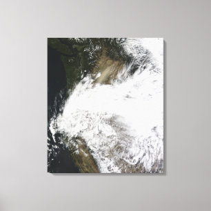 Impressão Em Tela Tempestade da poeira em Washington oriental, EUA